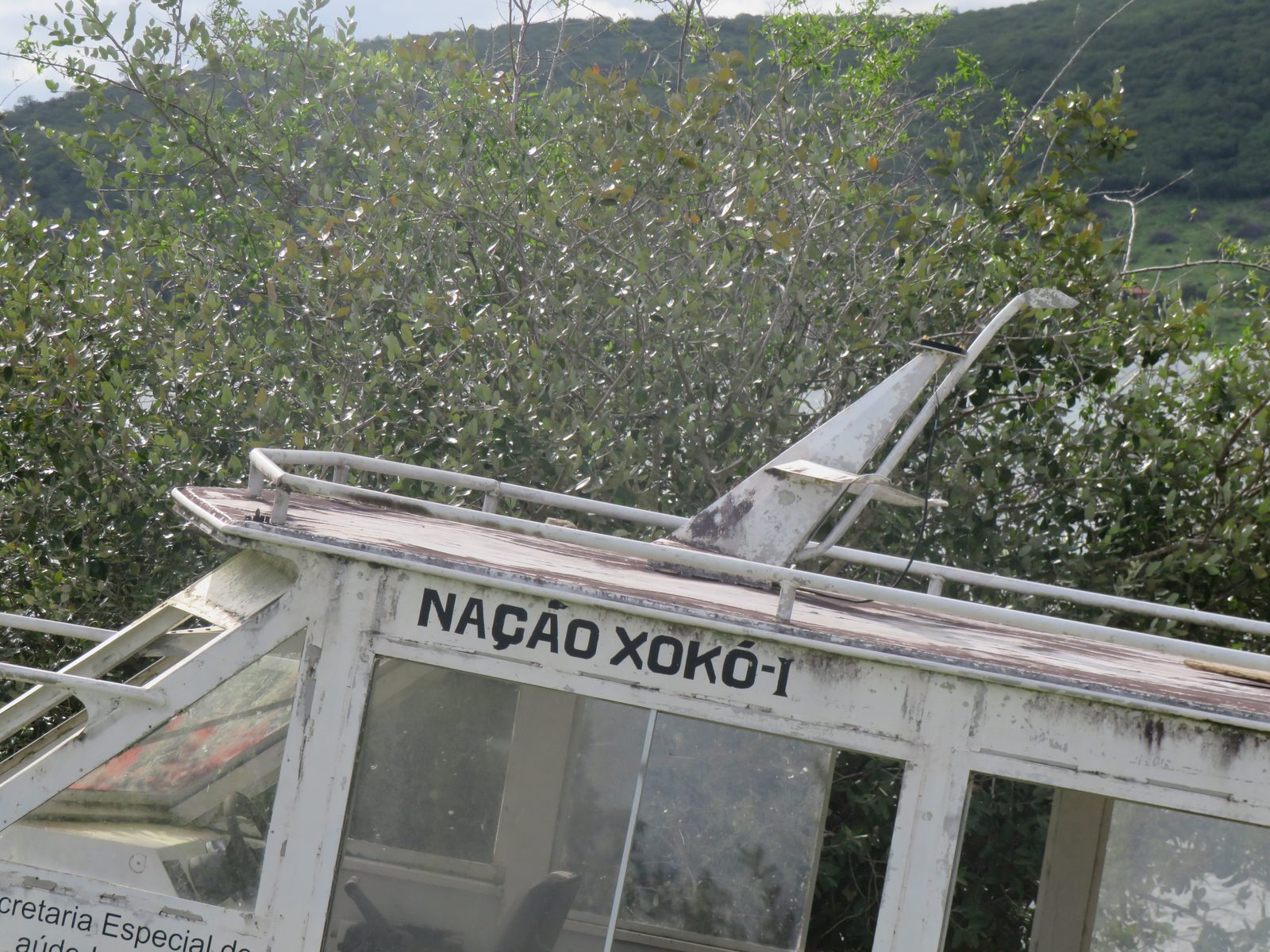 Barco Nação Xokó no São Francisco